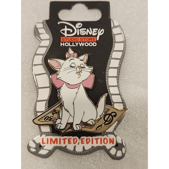 Disney Pin Aristocats Marie Singing Kitten 50th Anniversary DSSH LE 400 147738 - Picture 1 of 4